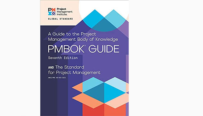 Book cover for the PMBOK Guide 7th Edition