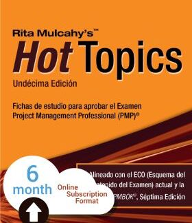 Hot Topics PMP® Exam Flashcards - Eleventh Edition - Cloud Subscription - Spanish Translation - 6 Month