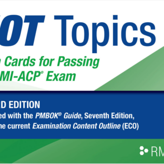 Hot Topics PMI  - ACP ® Exam Flashcards - Third Edition - Cloud Subscription - 6 Month