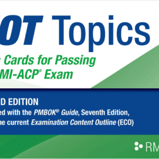 Hot Topics PMI  - ACP ® Exam Flashcards - Third Edition - Cloud Subscription - 12 Month