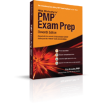 Cover the Rita Mulcahy's PMP Exam Prep book