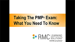 Webinar: Taking The PMP Exam: What You Need to Know