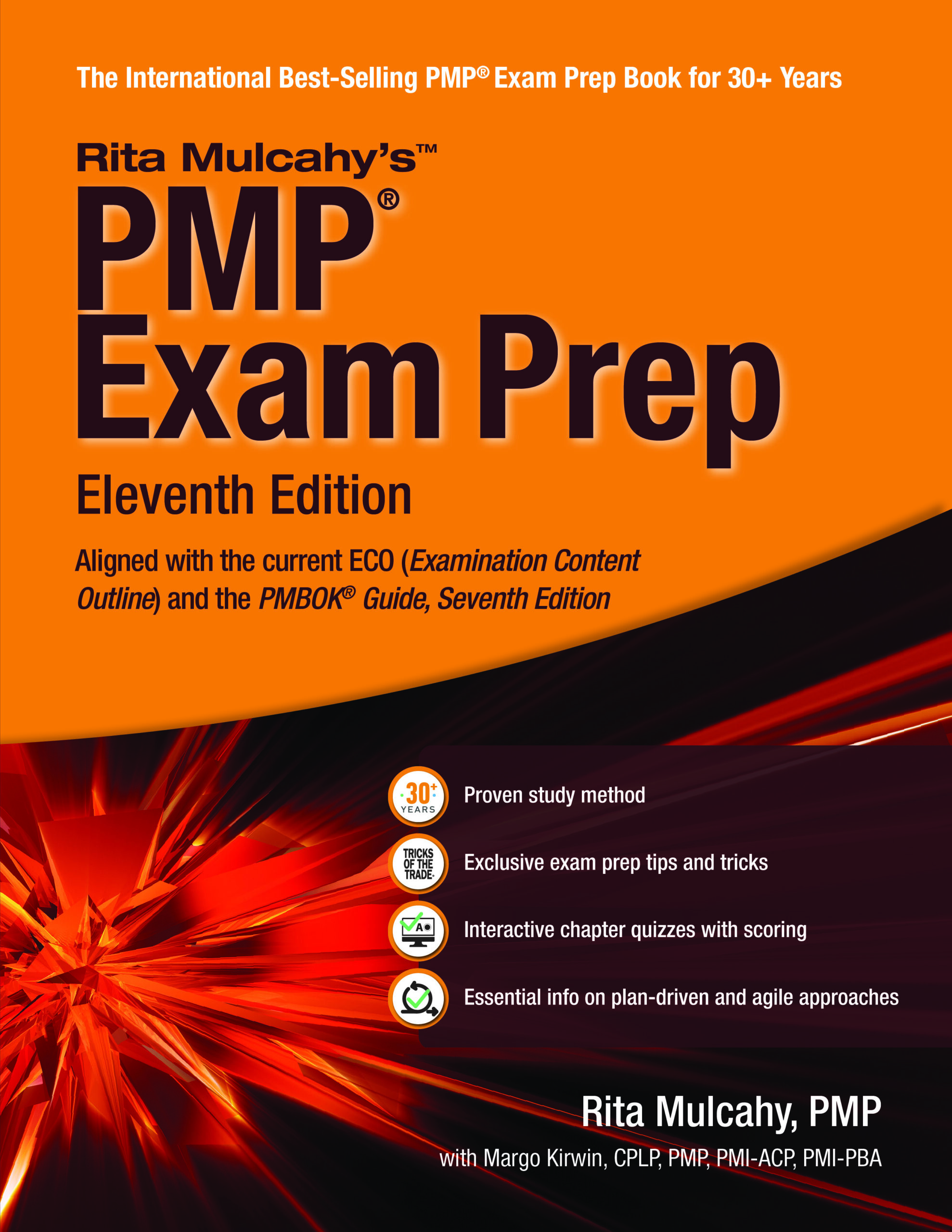 image of Rita Mulcahy's PMP Exam Prep book 11th edition