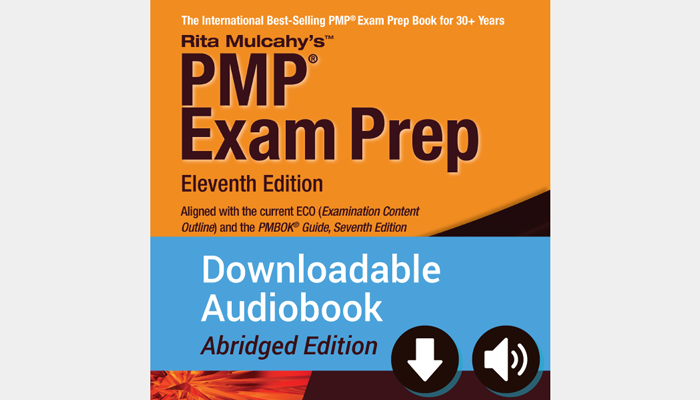 Cover image of the PMP Exam Prep Audiobook 11th edition