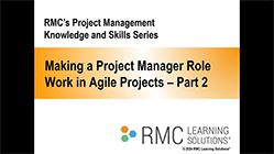 Making PM Work in Agile Part 2